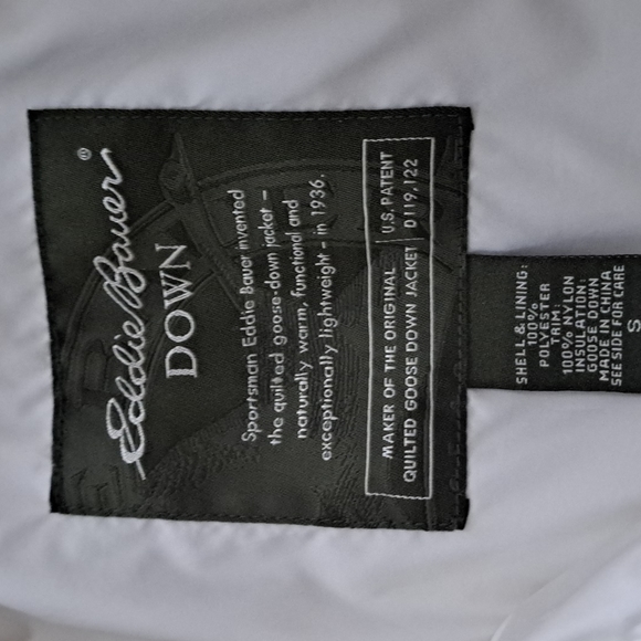 Eddie Bauer womens down coat - Picture 3 of 3
